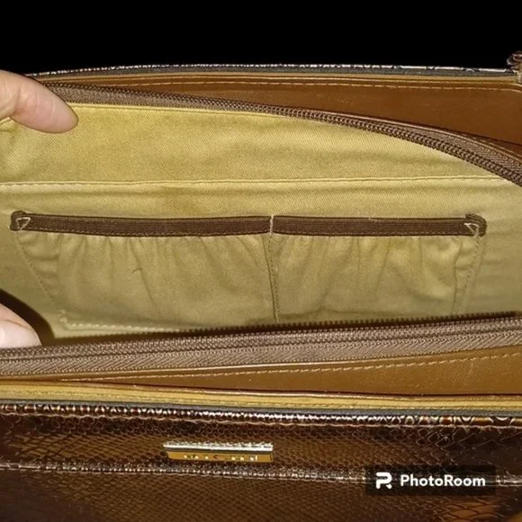 Miche Classic Base Handbag & Jen Classic Metallic Copper Reptile Print Shell Set - Picture 14 of 16